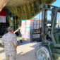 Bantuan kemanusiaan Indonesia untuk Palestina tiba di Mesir, Senin, 06/11/2023. (Foto: KBRI Kairo)