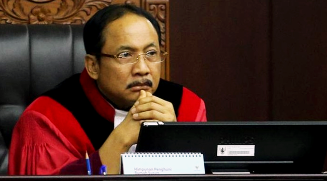 Hakim Mahkamah Konstitusi (MK) Suhartoyo. (Foto: Ari Saputra/detikcom)